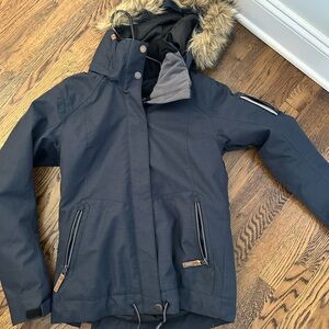 Roxy Black Jacket with DryFlight Technology